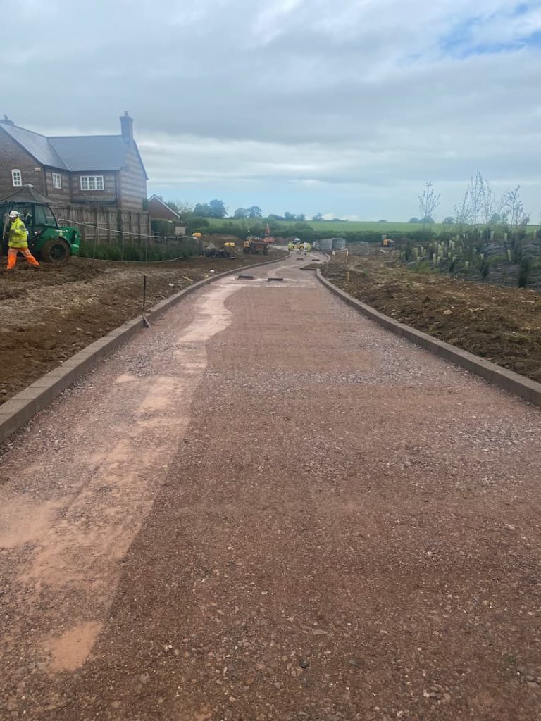 new road being built