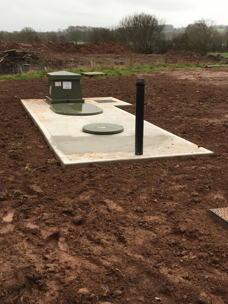 new tanks concreted
